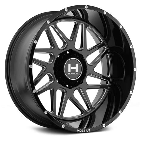 Hostile sprockets - H401 DUALLY SPROCKET Asphalt Wheels by HOSTILE®. Hostile wheels are an aggressive-looking brand of wheel for your off-road-style pickup. With an emphasis on angular styling, wide lips and a variety of chrome and black finishing styles, these wheels will make your car's look…hostile..